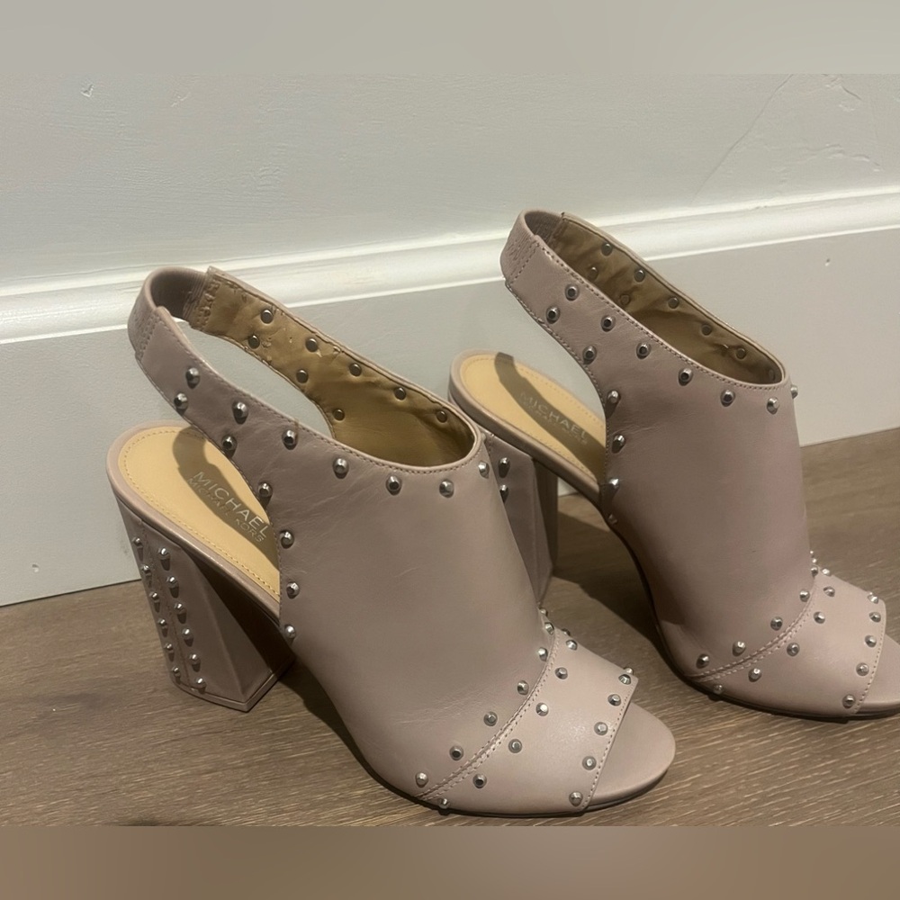 Michael Kors leather studded shoes